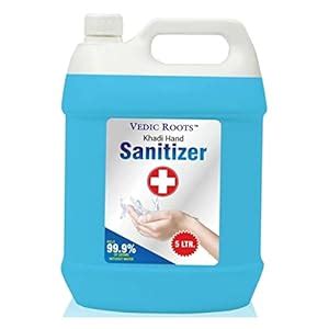 Vedic Roots Khadi Liquid Hand Sanitizer with 80% Ethanol Alcohol Based ...
