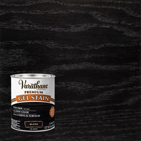 2 Pack, Black, Varathane Premium Gel Wood Stain-358176, Quart - Walmart.com