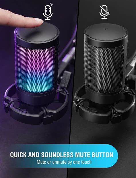FIFINE Gaming USB Microphone for PC PS5, Condenser India | Ubuy