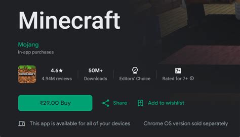 Image result for Minecraft Play Store