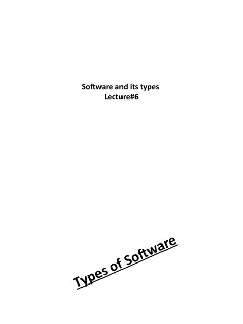 Image result for Different Types of Software PDF