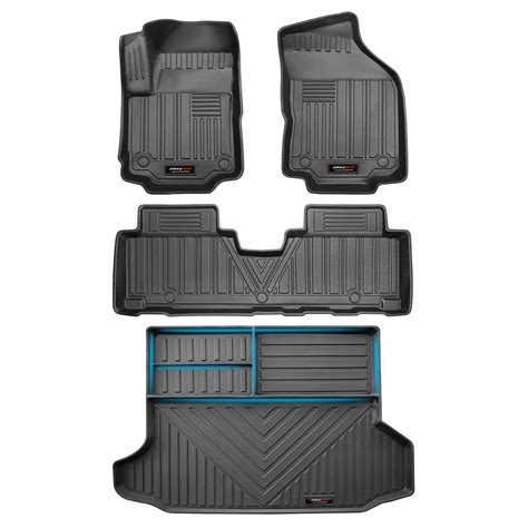 Jdeymat Custom Fit Terrain Floor Mats Cargo Trunk Liner Full SeT (Floor ...