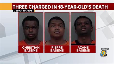 Three arrests made in death of 18-year-old in Cedar Rapids