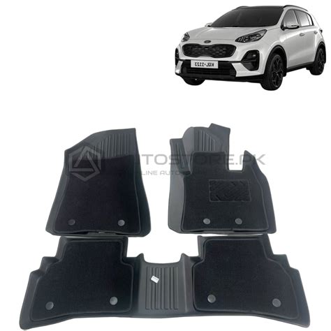 Kia Sportage TPE Floor Mats 2019-2023 - Autostore.pk