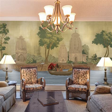 Kashi Reverie Luxury Indian Design Wallpaper - Life n Colors