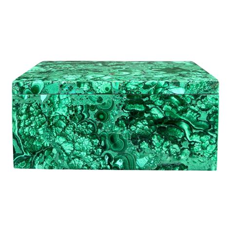 Malachite Jewelry Box – CrystalCaveIndia
