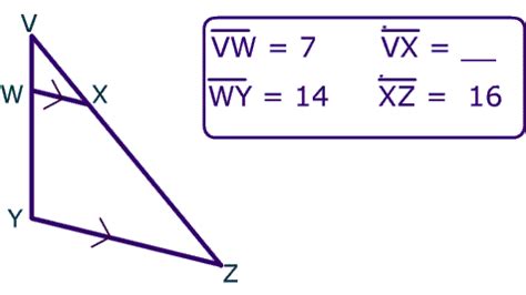 Image result for Side Splitter Theorem Form