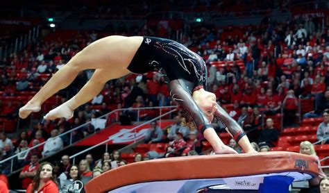 Maile O’Keefe ties the all-time perfect 10 record at Utah, Red Rocks ...