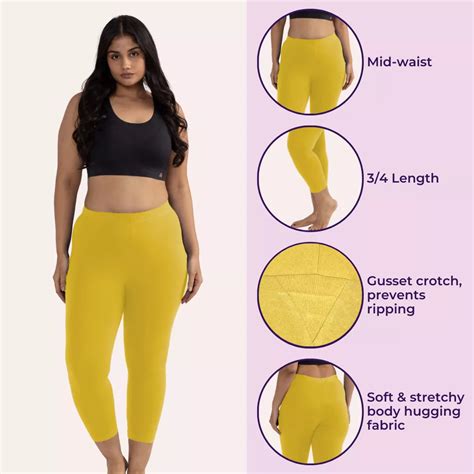 Shop Ankle Length Leggings For Women At Adira