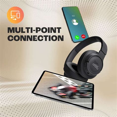 JBL Tune 720BT 76Hr Playtime, Pure Bass, Quick Charge, Multi Connect ...
