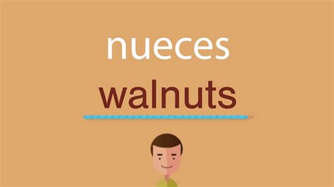 Cómo se dice nueces en inglés - YouTube