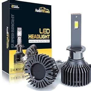 Audio Wheels H1 LED Headlight Bulbs – 160W High-Performance Lighting ...