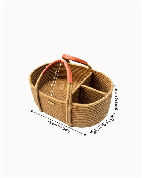 Big sized Diaper Caddy Basket – Nobbys