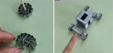 Video Of Miniature Car Made Out Of Staples Goes Viral