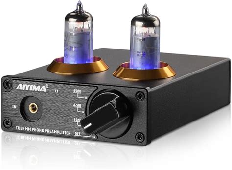 Fosi Audio P3 Tube Preamp Headphone Amplifier Home Audio Preamplifier ...