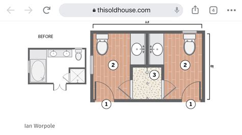 Jack and jill bathroom floor plans – Artofit