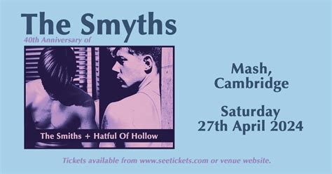 THE SMYTHS – 40th Anniversary of The Smiths / Hatful Of Hollow + Best ...