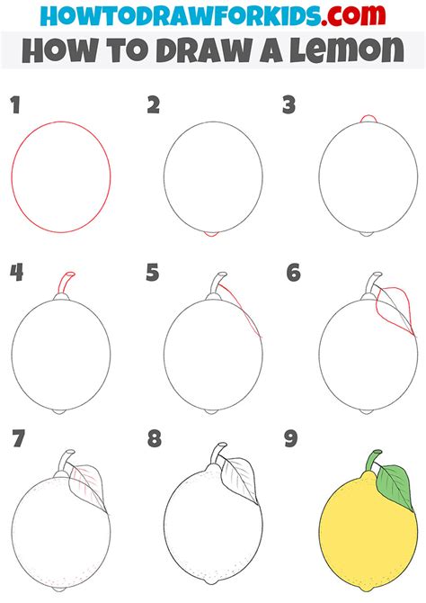 Image result for Simple Lemon Drawing