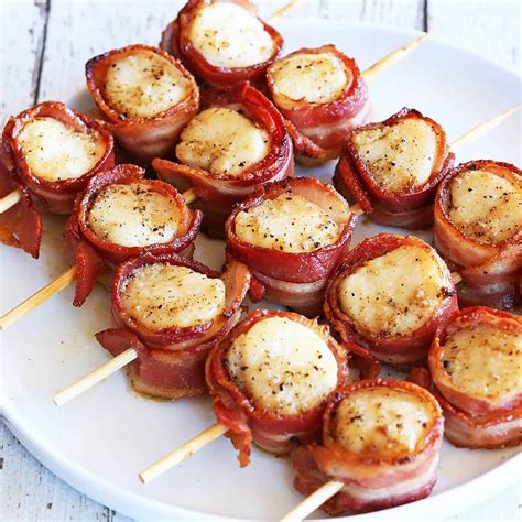 Bacon Wrapped Scallops