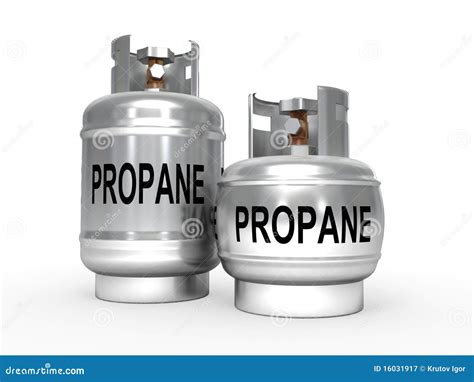 Propane tanks. stock illustration. Illustration of large - 16031917