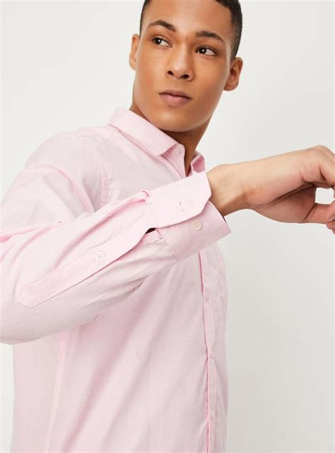 Buy Men Slim Fit Fil A Fil Formal Shirt Online at just Rs. 699.0 ...