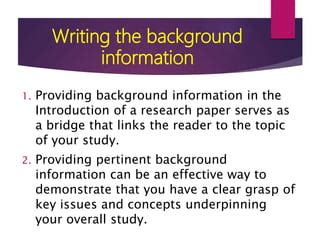 Background Information Introduction Examples 的图像结果