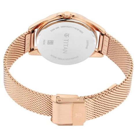 Buy Online Titan Sparkle Quartz Analog Metal Strap Watch for Women ...