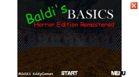 Image result for Basics Remastered Horror Baldi Mod