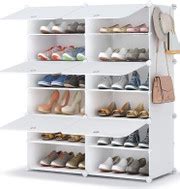 IKEA TRONES Shoe cabinet/storage, 52x18x39 cm Pack Of 2 (WHITE) Plastic ...