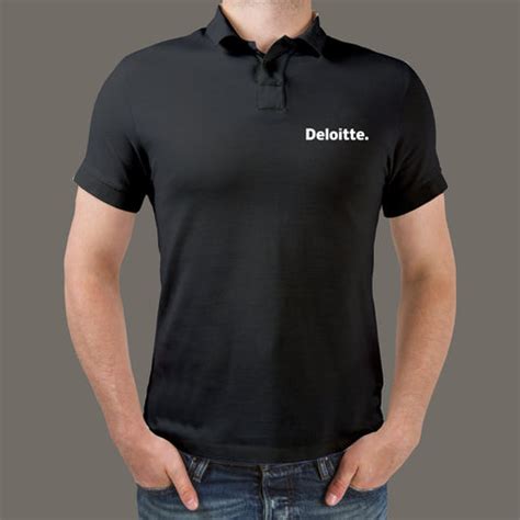 Deloitte Professional Polo: Sleek Corporate Style - TEEZ.in