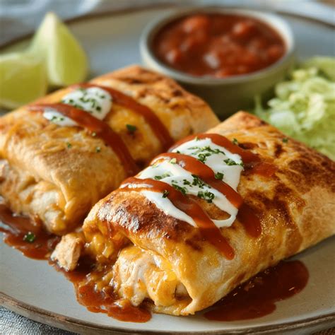 Easy Baked Chicken Chimichangas to Try Tonight