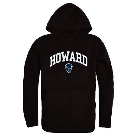 Howard University Campus Hoodie, Black & White - Medium - Walmart.com
