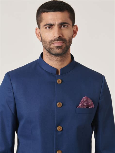 Ocean Again Bandhgala – MR BUTTON