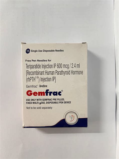 Buy Gemfrac 600mcg Injection Online: Uses, Price, Dosage, Side Effects