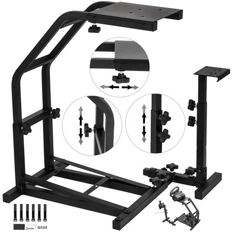 Buy Race Simulator Cockpit for Logitech G25, G27, G29, G920 Height ...