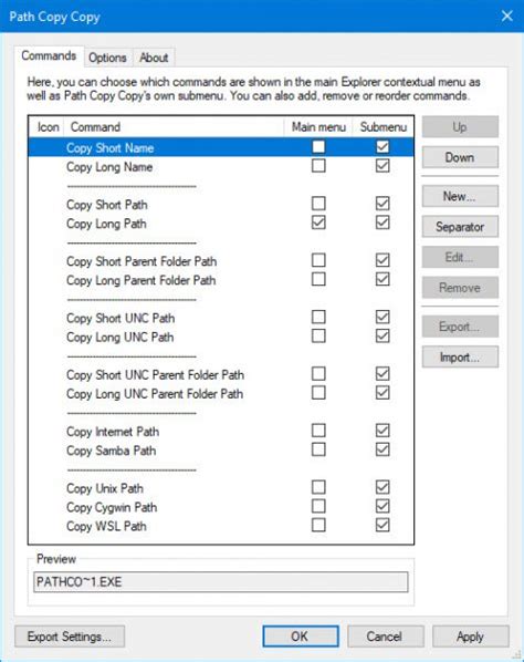 Copy File Path Windows 10 的图像结果