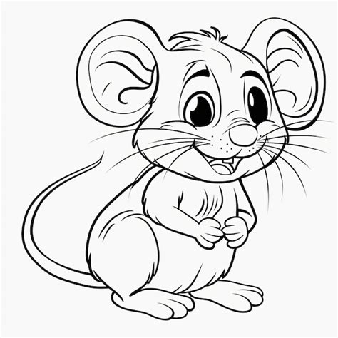Image result for Mouse Bot Simple Colouring