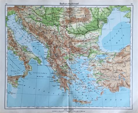 Blank Balkan Peninsula Map