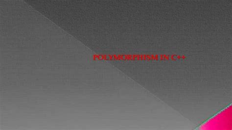 Image result for Polymorphism Video Example