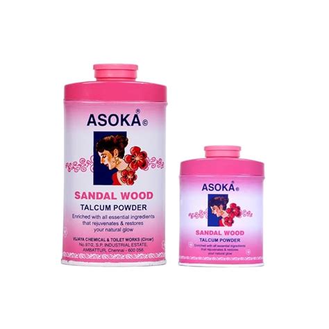 Asoka-c Sandalwood Talcum Powder 70g & 35g [Combo Pack] : Amazon.in: Beauty