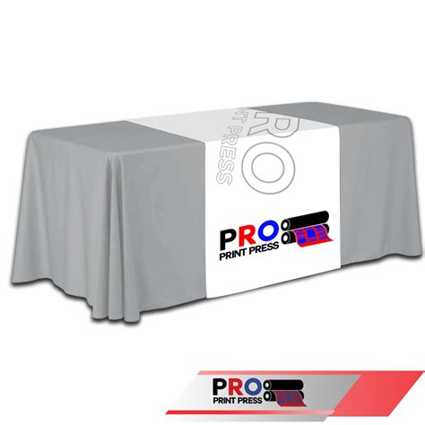 Custom Table Covers with Logo | Custom Printed Table Covers with Logo