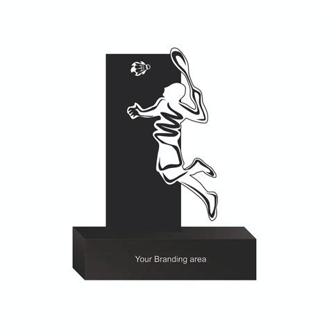 Premium Acrylic Badminton Trophy Delivery in India