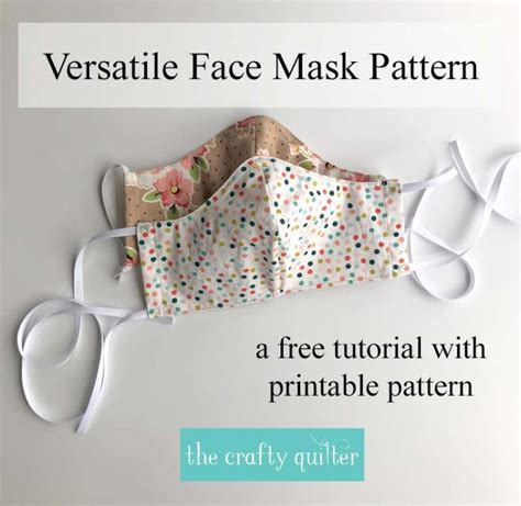Image result for Midnight Baker Face Mask Pattern
