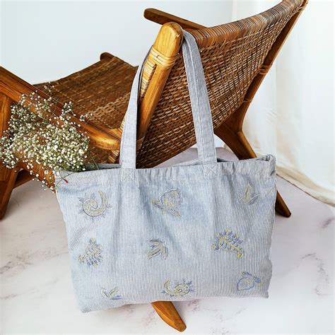 Buy Paisley Cord Shopper Bag Online - Accessorize India