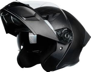 Steelbird SBA-20 7Wings ISI Certified Flip-Up Helmet with Black Spoiler ...