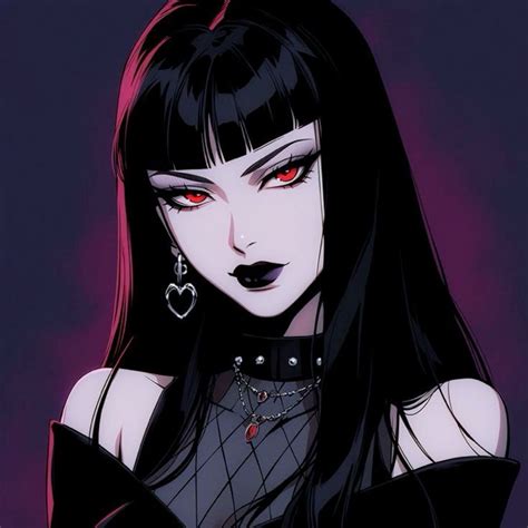 130 Gothic pfps ideas | aesthetic anime, character art, gothic anime