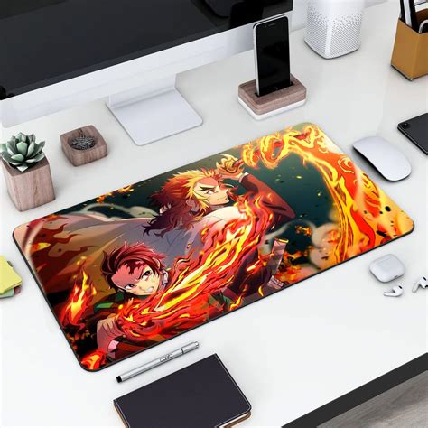 Gadgets WRAP Large Desk Mat Mouse Pad 11 x 23 Inch, Anti-Slip, Spill ...