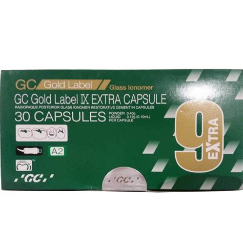 Buy GC Fuji 9 Extra Capsules – Glass Ionomer Restorative Cement (30 pcs ...
