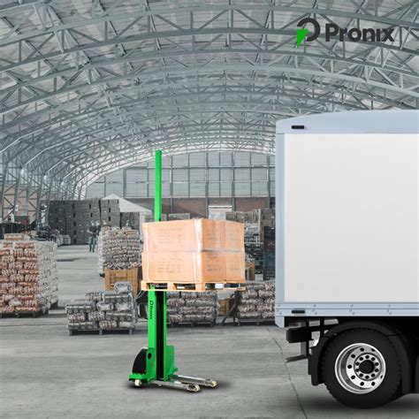 Buy Pronix Semi-Electric Self Loading Stacker 500Kg with Lifting Height ...