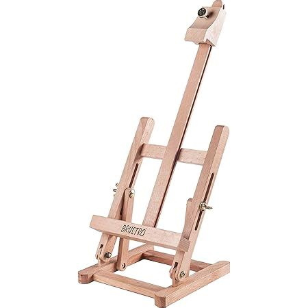 Brustro Artists Tabletop Portable Wooden Box Easel, Canvas Holds Upto ...